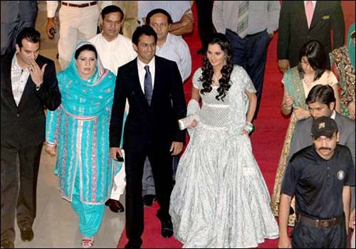 Wedding Photos Of Sania Mirza  ...